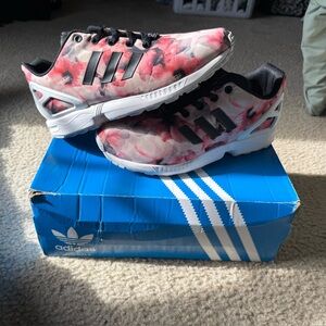 Adidas ZuFlux Floral Sneakers